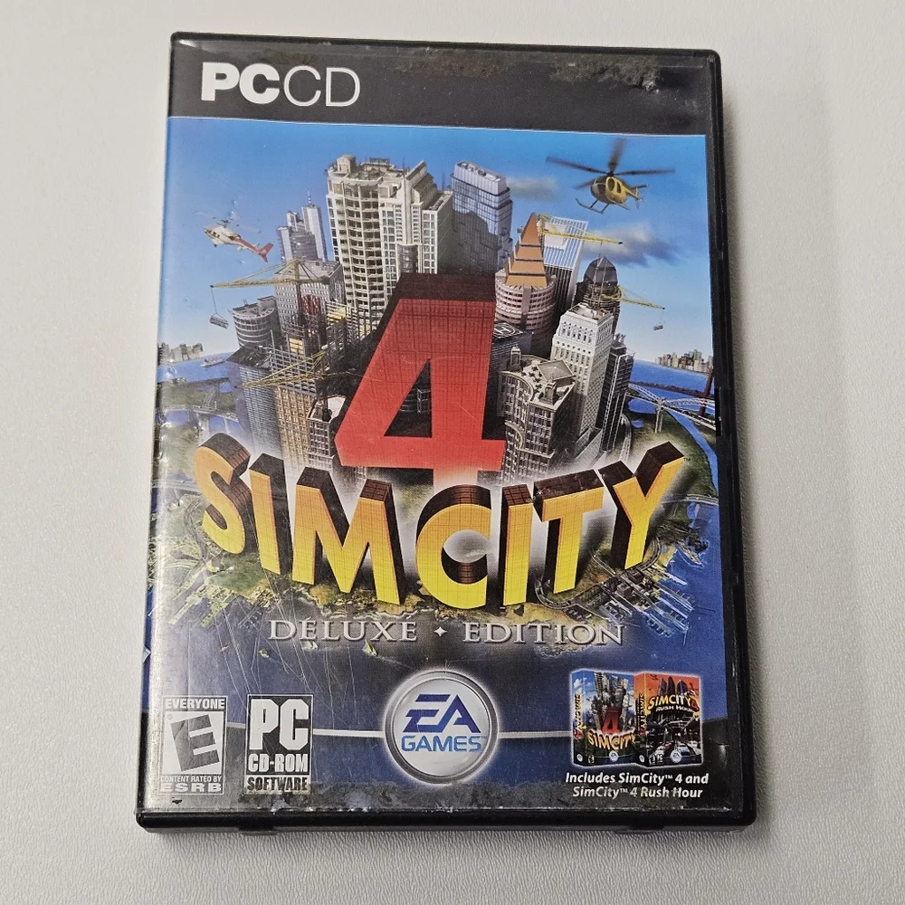 SimCity 4 Deluxe Edition PC CD-ROM